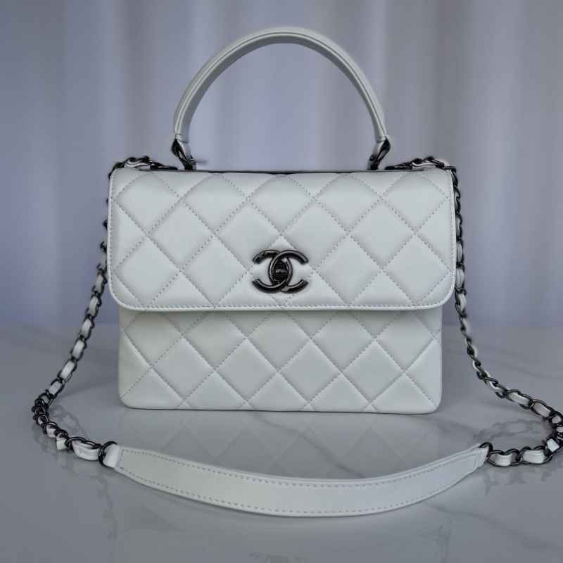 Ch**el top handle bags